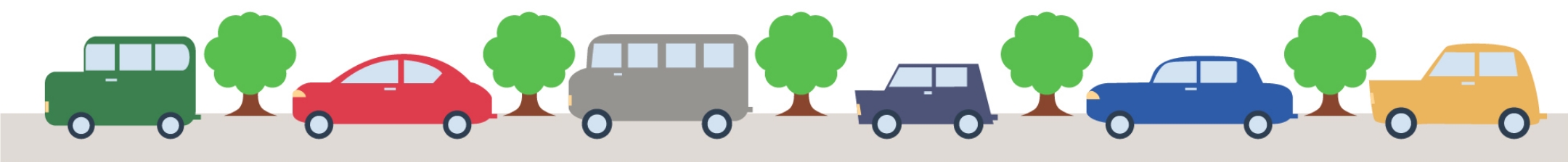 沢山の車